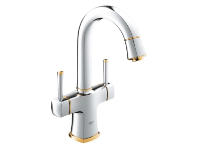 Смеситель Grohe Grandera 21107IG0, хром/золото