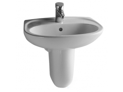 Раковина Vitra Normus 5079B003-0001 50 см, подвесная, с переливом