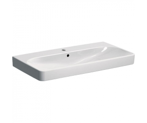 Раковина Geberit Smyle Square 500.251.01.1, 90 х 48 см, белая