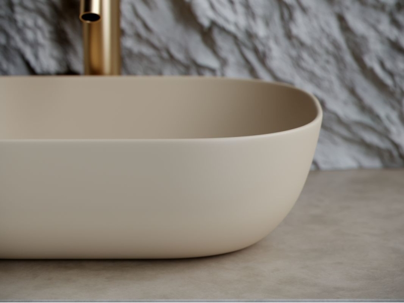 Купить Раковина Ceramica Nova Element накладная, 45.5 х 32.5 см, капучино матовый, CN6009MC