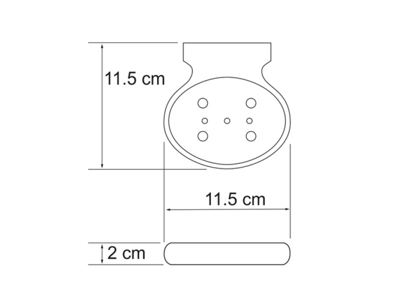 Купить Мыльница-решетка WasserKRAFT Berkel, K-6869