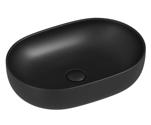 Раковина Ceramica Nova Element, 60 х 41.5 х 13.5 см, цвет черный матовый, CN6047MB