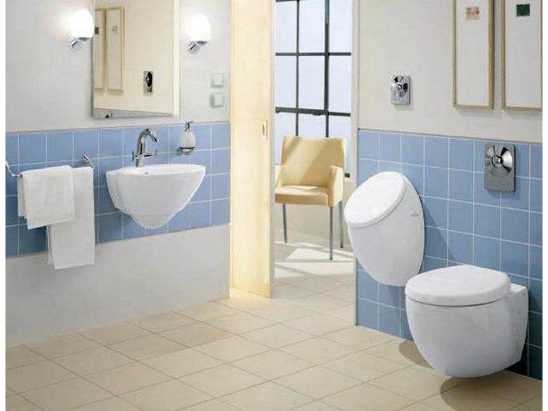 Купить Подвесной унитаз Villeroy&Boch Aveo 6612 10R2, ярко-белый