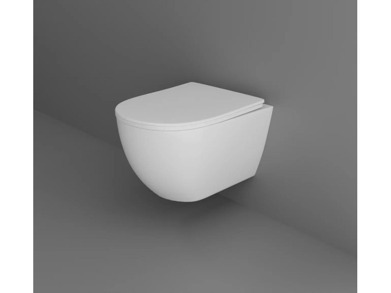 Купить Унитаз подвесной Aquatek Европа безободковый с сиденьем Soft Close, белый, AQ1900-00