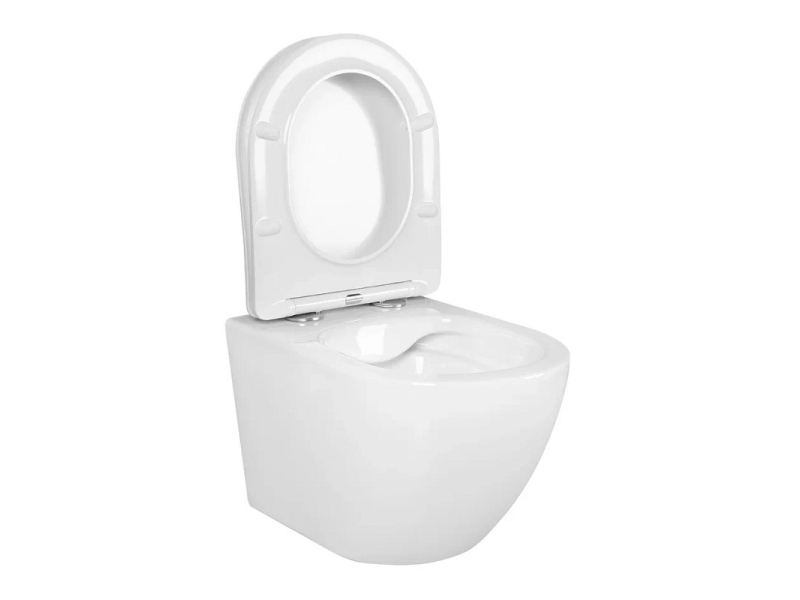 Купить Унитаз подвесной Aquatek Европа безободковый с сиденьем Soft Close, белый, AQ1900-00