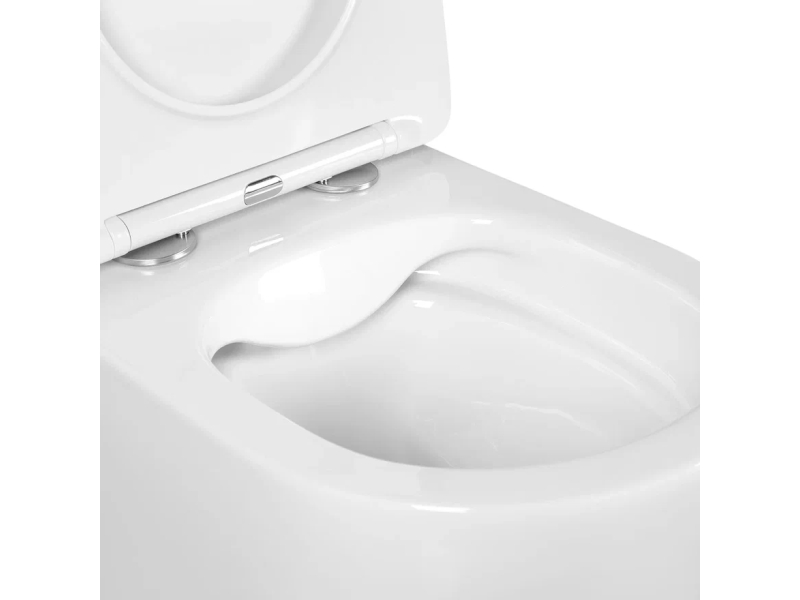 Купить Унитаз подвесной Aquatek Европа безободковый с сиденьем Soft Close, белый, AQ1900-00
