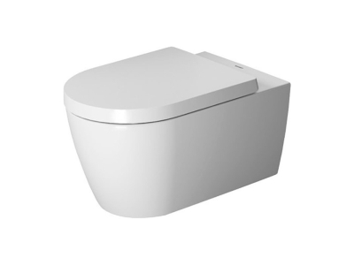 Подвесной унитаз Duravit Me by Starck Rimless, безободковый крышка микролифт, 45290900A1