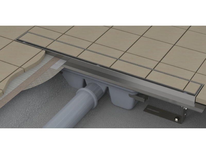 Купить Душевой канал Ravak OZ Floor, 85 см, под плитку, X01430
