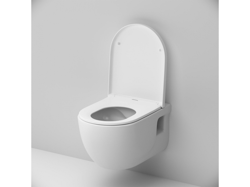 Купить Инсталляция Am.Pm с безободковым унитазом Am.Pm Like FlashClean, сиденье микролифт, клавиша Pro L белый глянец, комплект IS49001.801701