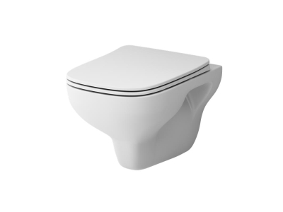 Унитаз подвесной Am.Pm X-Joy, FlashClean безободковый, сиденье микролифт, белый, C85A1702SC