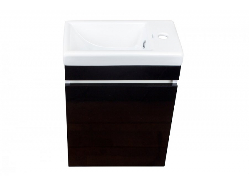 Купить Тумба под раковину Style Line Compact 40 CC-00000419, 40 см, подвесная, черная
