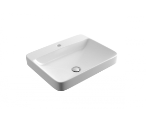 Раковина Excellent Holmi 59 CEAC.3201.590WH, накладная, 59 х 47 см