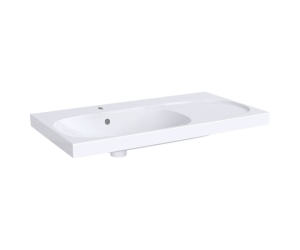 Раковина Geberit Acanto 500.625.01.2, 90 х 48,2 см, крыло справа, белая