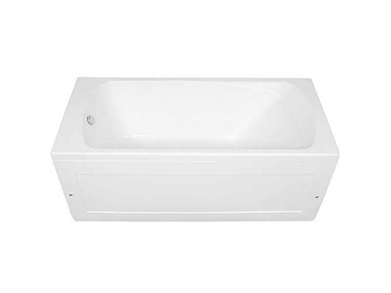 Купить Ванна акриловая Aquanet Roma 160 x 70 см, с каркасом, 00205505