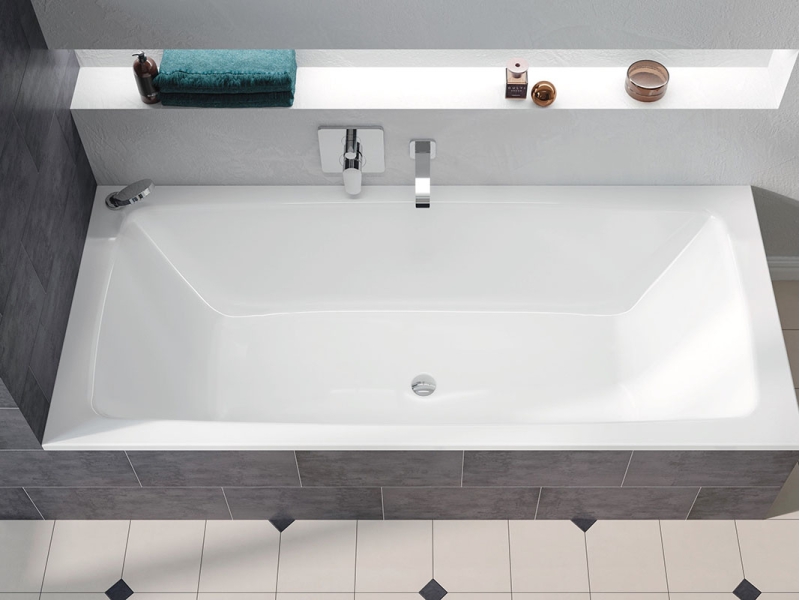 Купить Стальная ванна Kaldewei Cayono мод. 751, 180 х 80 х 41 см, easy-clean, 2751.0001.3001