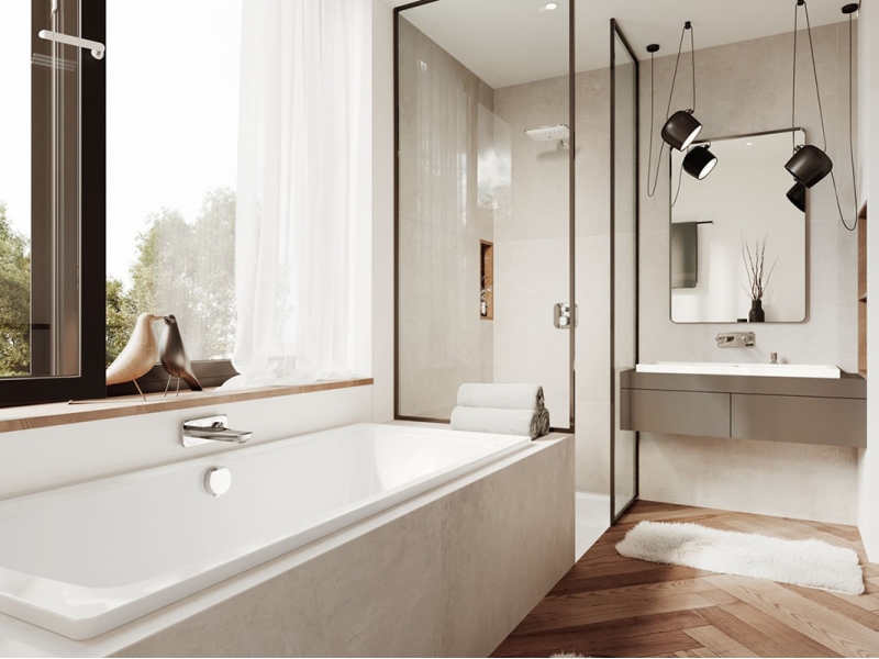Купить Стальная ванна Kaldewei Cayono мод. 751, 180 х 80 х 41 см, easy-clean, 2751.0001.3001