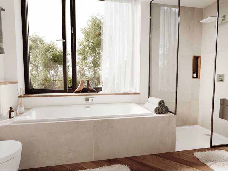 Купить Стальная ванна Kaldewei Cayono мод. 751, 180 х 80 х 41 см, easy-clean, 2751.0001.3001