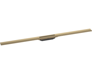 Решетка для дренажного канала Hansgrohe RainDrain Flex, 120 см, шлифованная бронза, 56047140