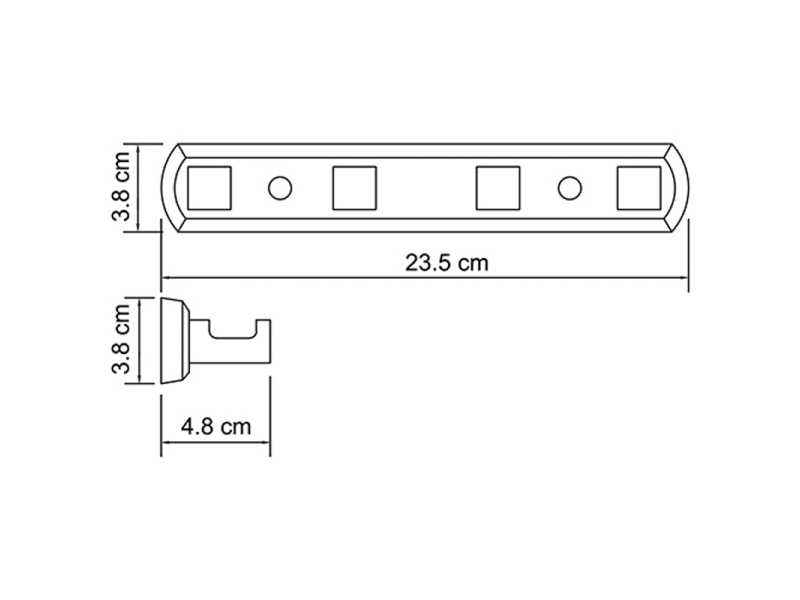 Купить Крючок настенный WasserKRAFT Dill, хром, K-3974
