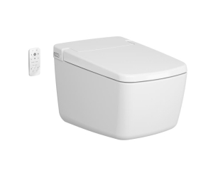 Интеллектуальный подвесной унитаз Vitra V-Care Prime, крышка микролифт, с функцией биде, пульт ДУ, 7231B403-6216