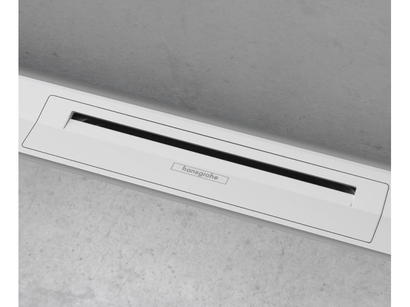 Купить Решетка для дренажного канала Hansgrohe RainDrain Flex, 100 см, белый матовый, 56053700