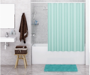 Штора для ванной WasserKraft Oder, 180 x 200 см, навесная, SC-30301