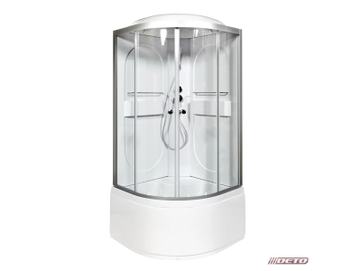 Душевая кабина Deto L690 стандартная 90 x 90 см, с крышей