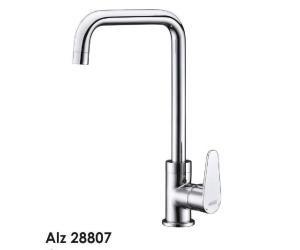 Смеситель WasserKRAFT Аlz 28807 для кухонной мойки, хром