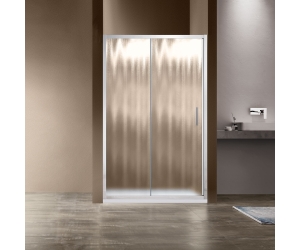 Душевая дверь Vincea Garda VDS-1G120CH, 120 см, раздвижная, стекло шиншилла, хром