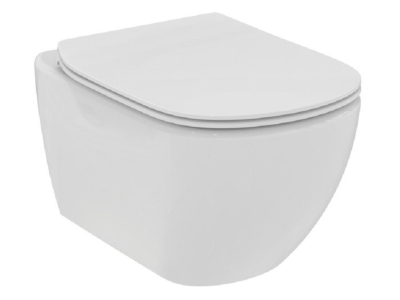 Подвесной унитаз Ideal Standard Tesi WH RimLS+, без сиденья, белый, T493201