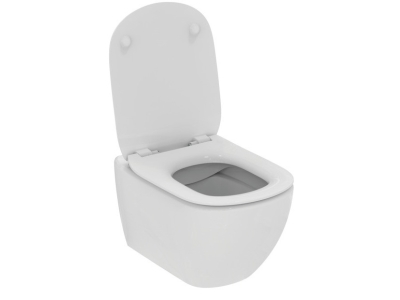 Подвесной унитаз Ideal Standard Tesi WH RimLS+, крышка-сиденье с микролифтом, белый, T536101