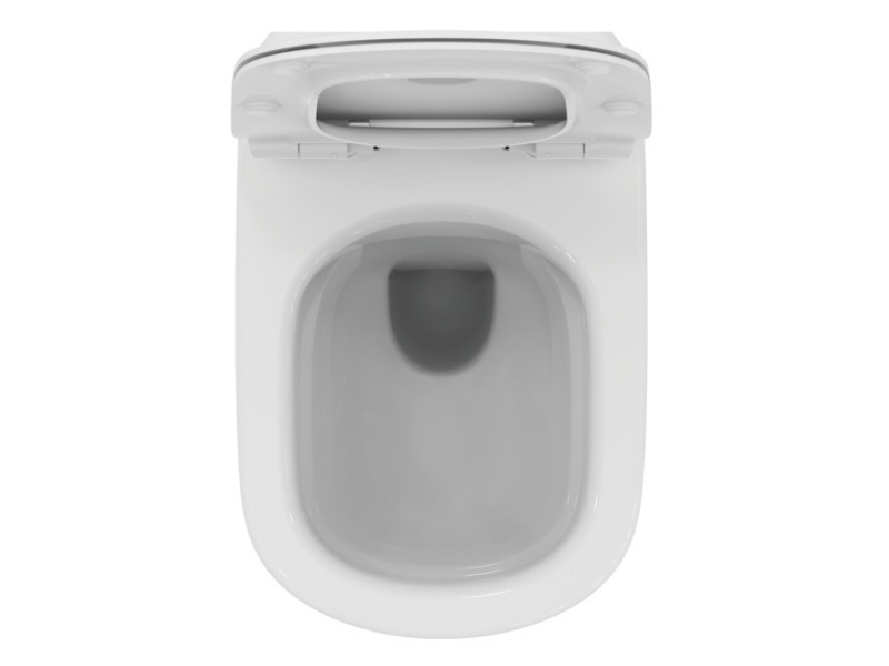 Купить Подвесной унитаз Ideal Standard Tesi WH RimLS+, крышка-сиденье с микролифтом, белый, T536001