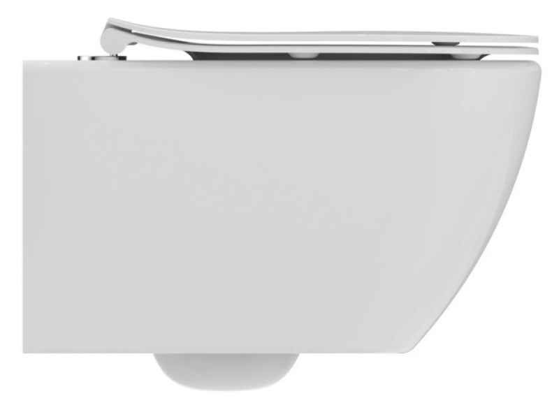 Купить Подвесной унитаз Ideal Standard Tesi WH RimLS+, крышка-сиденье с микролифтом, белый, T536001