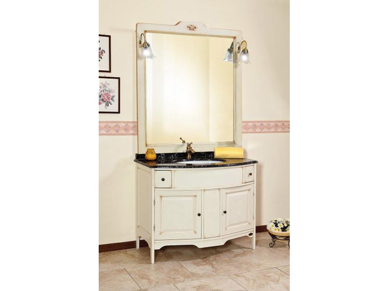 Купить Комплект мебели Migliore Alicante PS.ALC-C105 105 см, столешница Rosa Portogallo