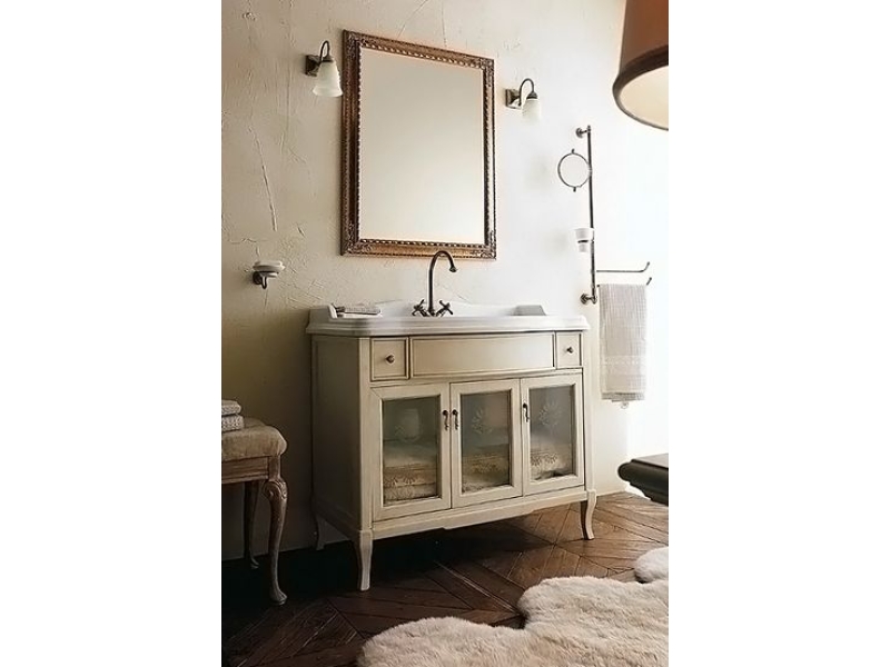 Купить Комплект мебели Labor Legno VICTORIA Composizione H 107, бежевый с патиной/бронза, 105 см
