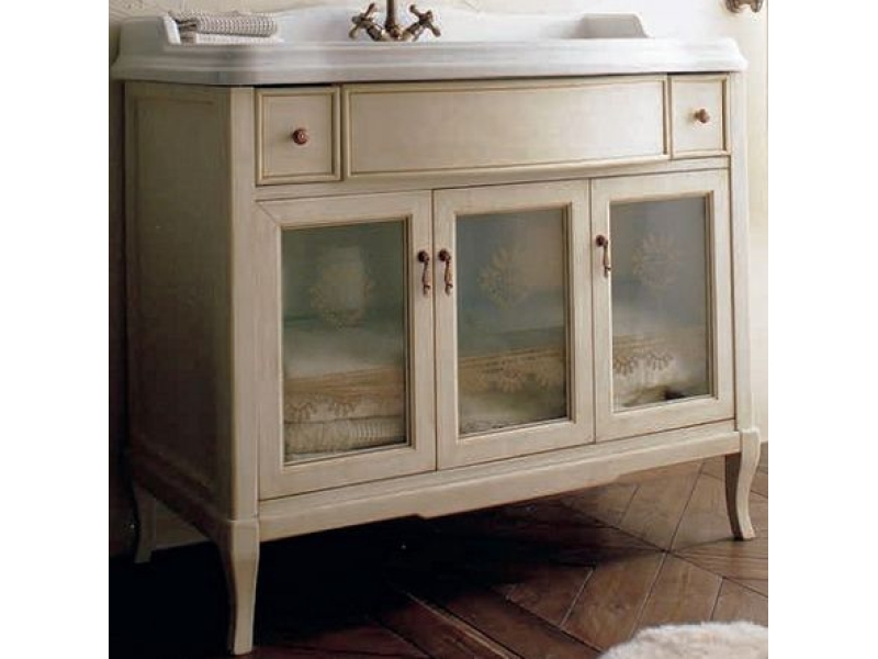 Купить Комплект мебели Labor Legno VICTORIA Composizione H 107, бежевый с патиной/бронза, 105 см