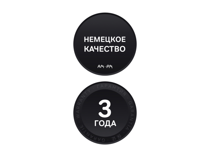 Купить Тумба под раковину Am.Pm Gem M90FSX06022GM32, напольная, 60 см, 2 ящика push-to-open, графит матовый
