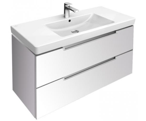 Тумба под раковину Villeroy&Boch Subway 2.0, A697 00DH, белый глянец, Ш98,7*В52*Г44,9 см