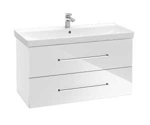 Тумба под раковину Villeroy&Boch Avento A891 00B4, цвет Crystal White