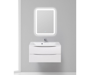 Тумба под раковину BelBagno Marino MARINO-900-2C-SO-BO-P, 90 х 45 х 55 см, Bianco Opaco - белый матовый