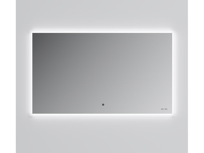 Купить Зеркало Am.Pm Spirit 2.0 M71AMOX1001SA, 100 см, с LED-подсветкой и системой антизапотевания, инфракрасный сенсор
