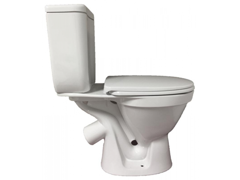 Купить Напольный унитаз VitrA Eco Line 9837B003-7200 крышка стандарт
