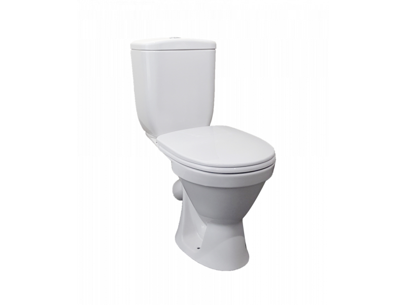 Купить Напольный унитаз VitrA Eco Line 9837B003-7200 крышка стандарт
