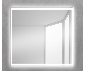 Зеркало BelBagno SPC-GRT-600-600-LED-TCH, 60 x 60 см, со встроенным светильником и сенсорным выключателем