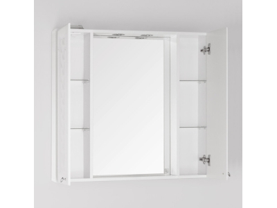 Зеркало-шкаф Style Line Канна 90/С ЛС-00000167, 90 см, белое