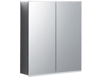 Зеркальный шкаф Geberit Option Plus, 60 см, со светодиодной подсветкой, корпус зеркальный, 500.593.00.1
