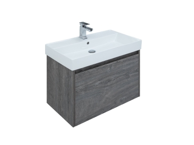 Тумба под раковину Aquanet Nova Lite 60, 1 + 1 ящик в ящике, дуб рошелье (242570)
