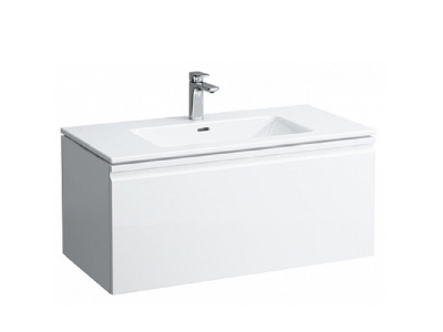 Тумба с раковиной Laufen Pro S 100 х 50 х 46 см, белый матовый, 8.6096.6.463.104.1
