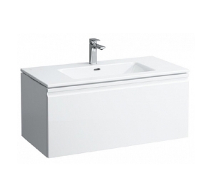 Тумба с раковиной Laufen Pro S 100 х 50 х 46 см, белый матовый, 8.6096.6.463.104.1