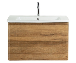 Тумба под раковину BelBagno Albano-Cer 80, подвесная, цвет Rovere Rustico, Albano-Cer-800-2C-SO-RR